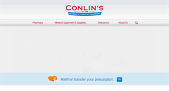 Desktop Screenshot of conlinspharmacy.com